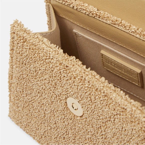 JACQUEMUS Le Chiquito Noeud Terry top handle crossbody bag - Picture 4 of 4